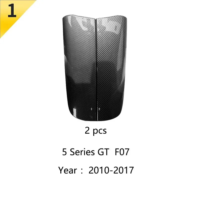 For BMW 5 Series GT F07 528 535i Carbon Fiber Car Styling Center Console Lid Armrest Box Trim Protective Cover Auto Accessories