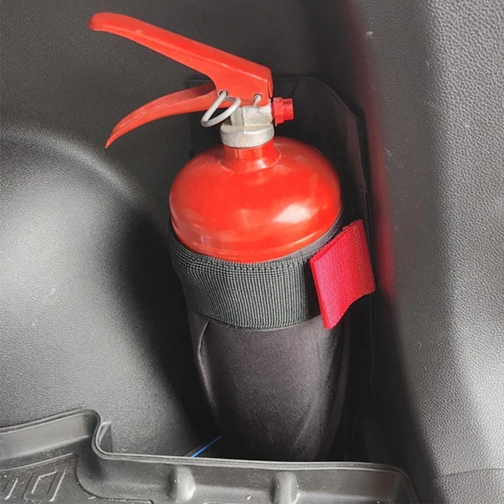 2026 Car Organizer Trunk Storage Bag Backseat Storage & Trunk Mount Bracket for FireEx close-up view