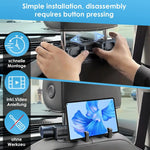 Memory Foam Car Neck Pillow | Adjustable Travel Headrest Support additional angle