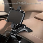 Universal Rotating Car Phone Mount Holder | 360° Adjustable Dashboard Bracket for 4-7 alternate view