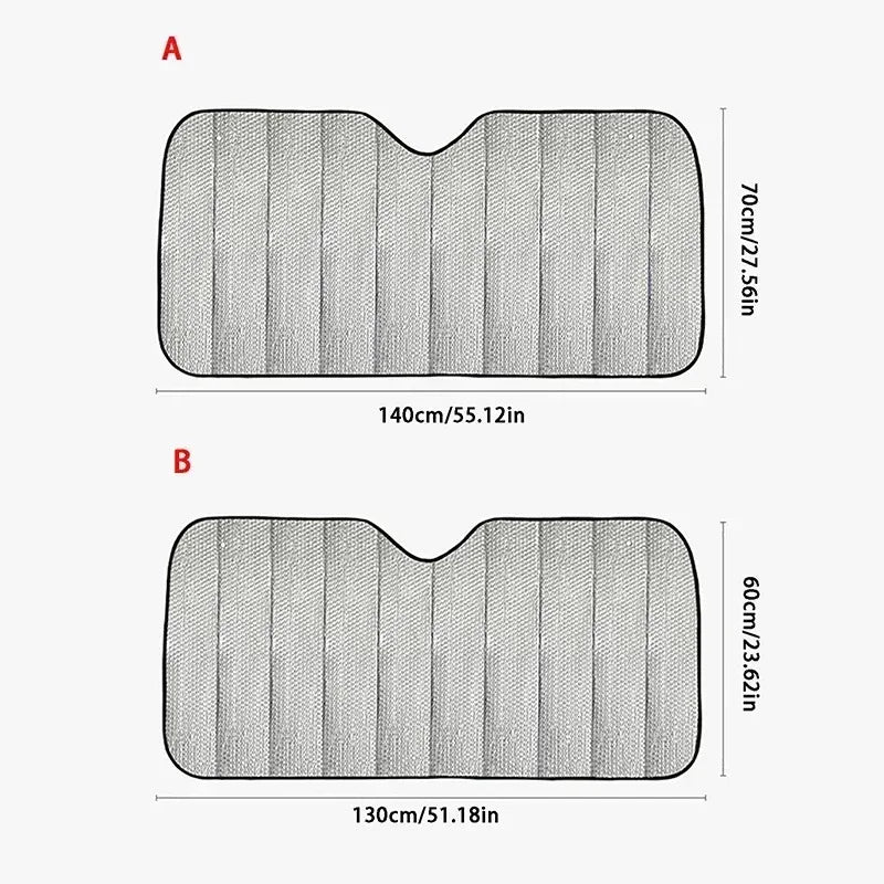 Car Sunshade Window Sun Shade for Front Windshield | UV Protection Car Windshield Cov lifestyle view
