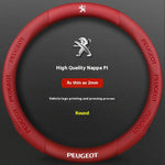 Car Steering Wheel Cover For Peugeot 106 107 108 206 207 208 301 307 308 406 407 408 lifestyle view