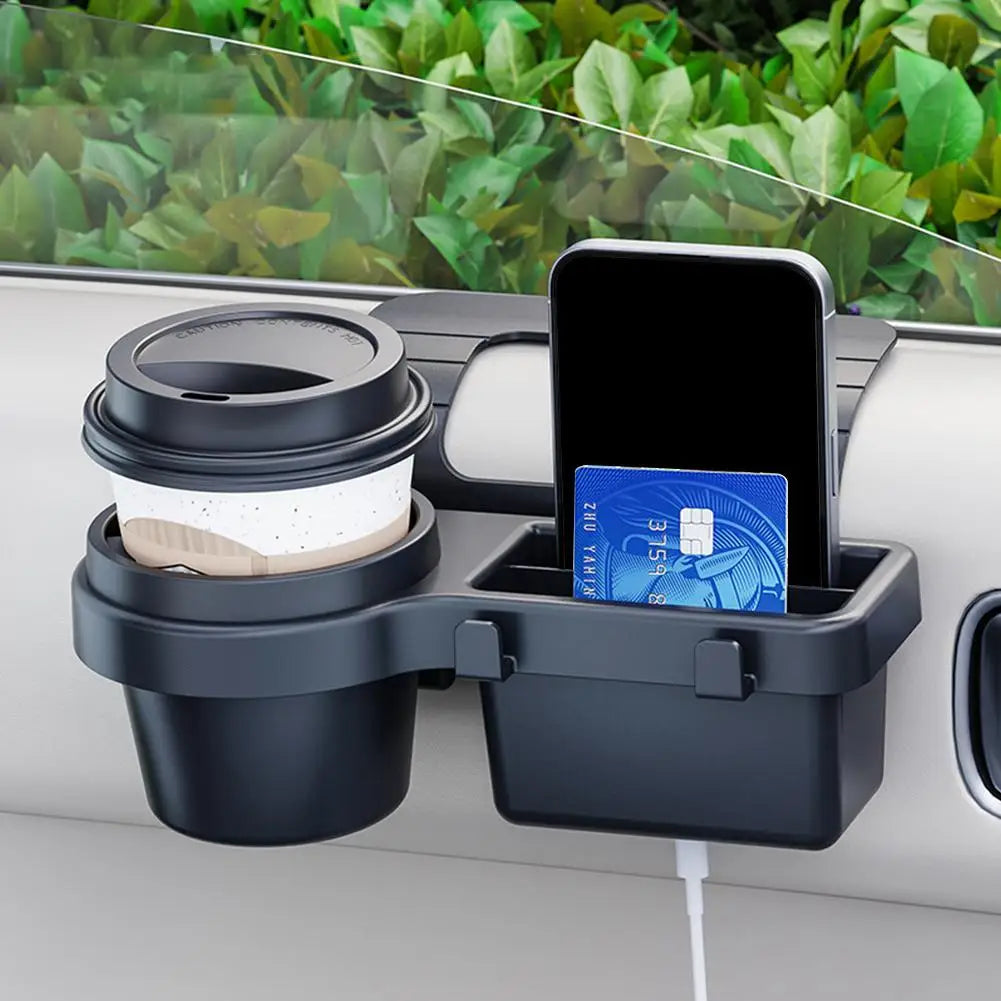 Car Window Storage Pocket Hanging Rack Cup Holder detail view