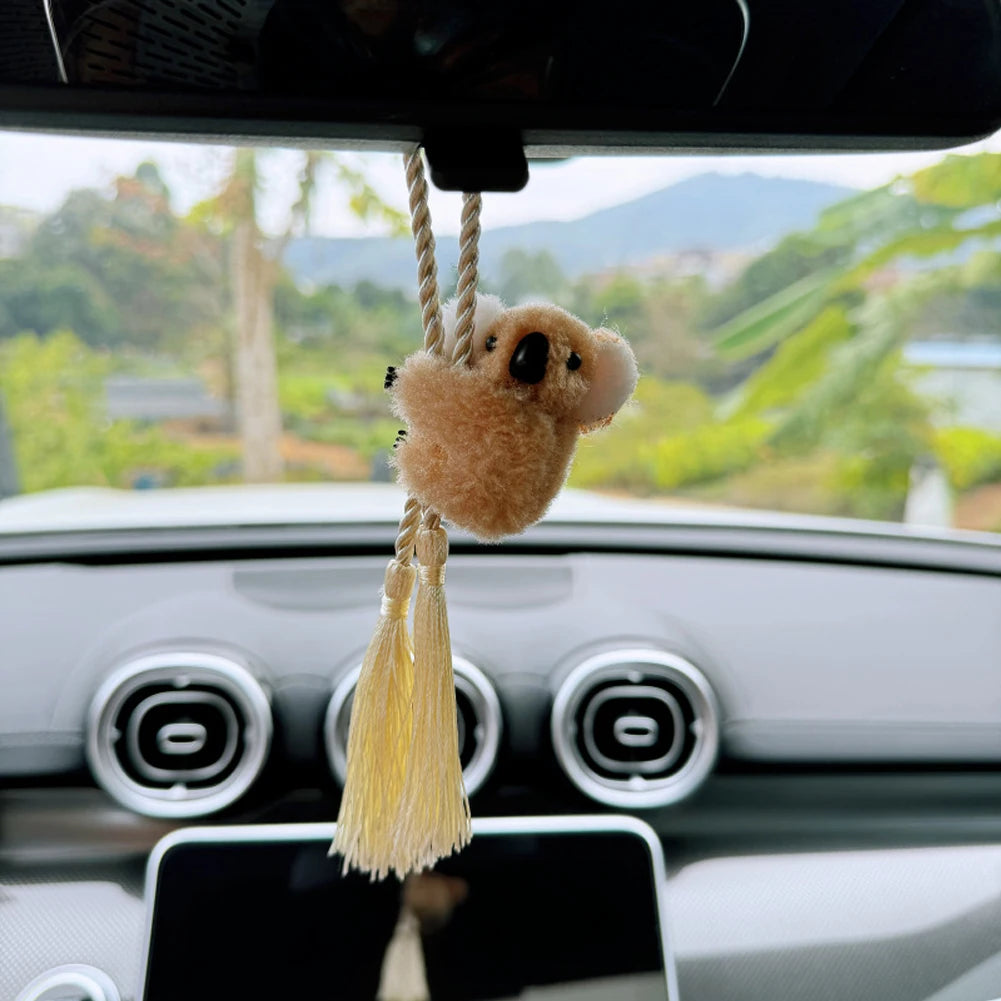 Koala Plush Car Hanging Ornament for Rearview Mirror