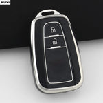 TPU Car Remote Key Case Cover Shell Fob Keychain For Toyota Prius Camry Corolla CHR C alternate view