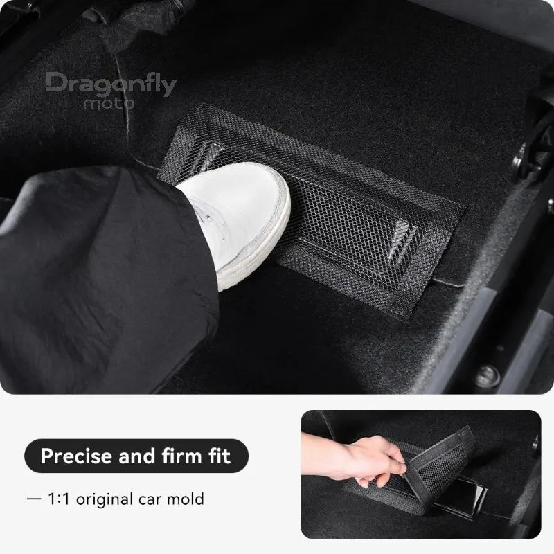 Under Seat Rear Air Vent Cover for Tesla Model 3 Y Highland Juniper 2025 | Anti-Blo additional angle