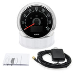 85mm GPS Speedometer 0-160 MPH 0-200 KM/H with 7 Color Backlight | Digital Speed Gauge f detail view