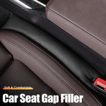 2Pcs Leather Car Seat Gap Filler Side Seam Plug Strip