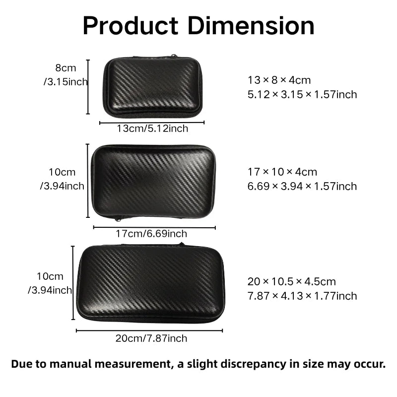 Car Repair Tool Storage Bag With Zipper close-up view