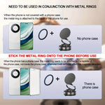 360° Adjustable Vacuum Magnetic Phone Holder Upgraded Fold Suction Cup Phone Stand Ca lifestyle view