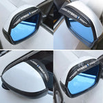 2 pieces for "HYBRID" car rearview mirror raincoat - water blocking sun visor, suitable for Toyota Pulis