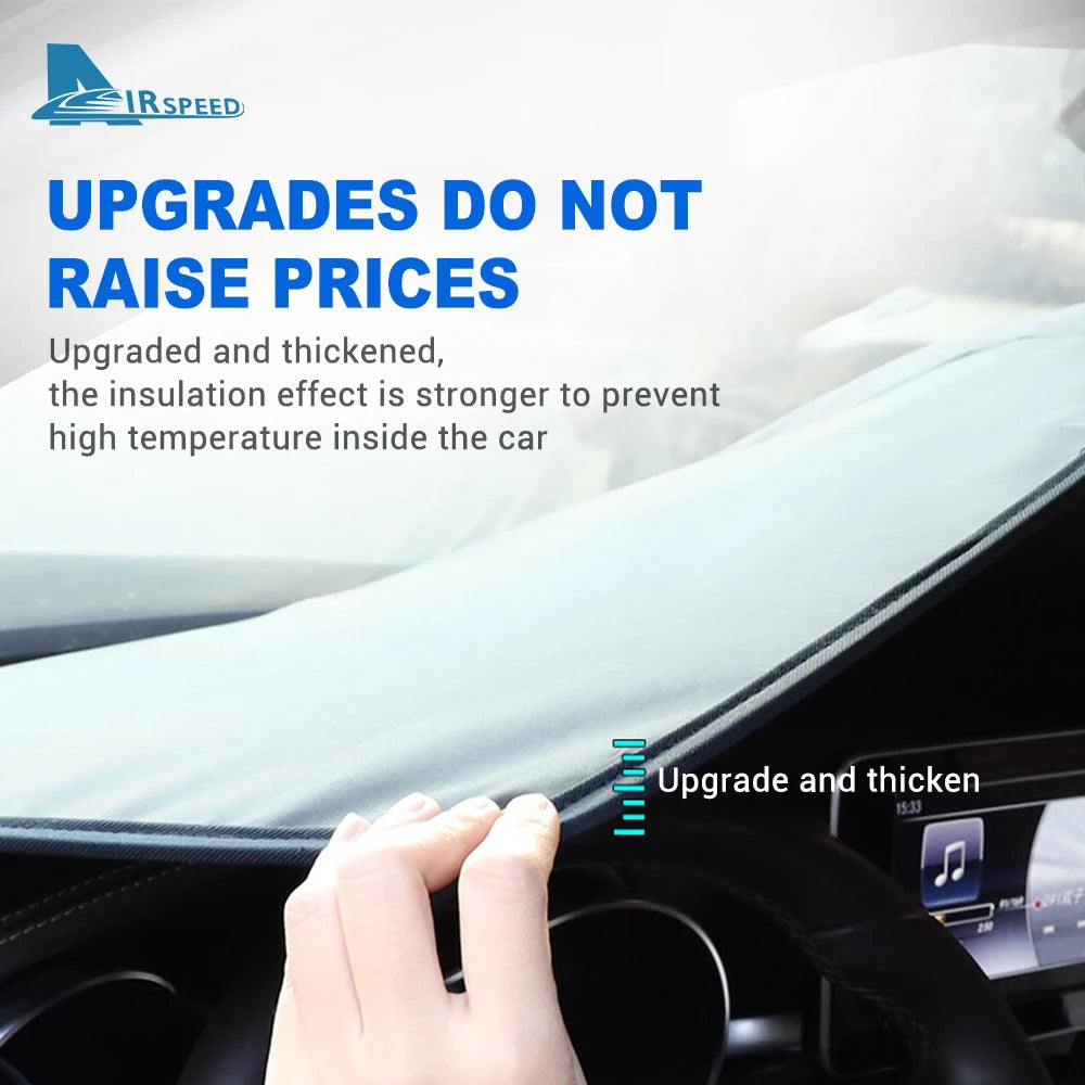 Foldable Sun Umbrella for BMW X1 U11 2022-2023 IX1 | Windshield Sun Shade with Anti-UV close-up view