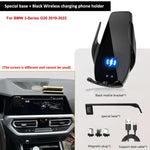 Car Phone Holder For BMW 3 Series 320 330 340 G20 2019-2022 Dedicated Infotainment Screen Wireless Charging Smartphone Holder