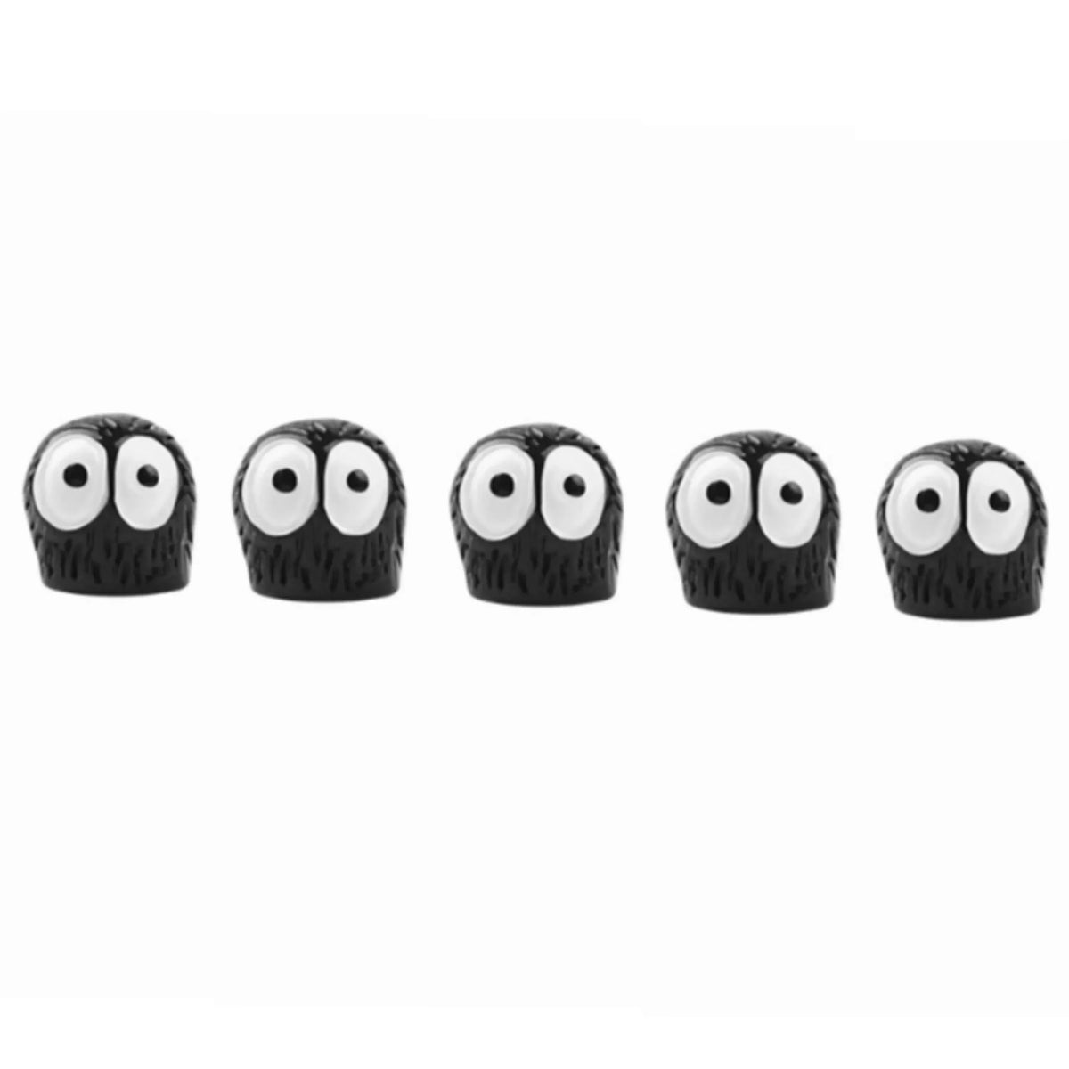 5/10/20PCS Cute Black Elf Car Interior Decoration Funny Auto Center Console Rearview Mir detail view