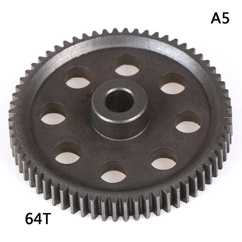 HSP Steel Metal Spur Differential Main Gear 17T/21T/26T/29T/64T Pinion Gear