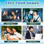 Car Seat Cooling Fan 3 Speed Adjustable 5V USB Car Headrest Cooling Air Fan Car Seat lifestyle view
