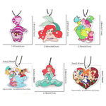 Fairy Tale Princess Solid Perfume Hanging Car Air Freshener | Lovely Paper Scented De alternate view