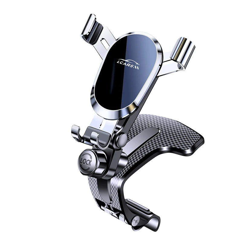 Car Phone Holder Mobile Phone Car Support Smart Phone Clip Dashboard Multi-functional Fixed Navigation Bracket Strong Steady