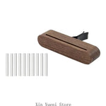 Wooden Car Air Freshener Natural Scent Long Lasting Fragrances Safe Mounting detail view