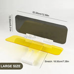 HD Anti Glare Car Sun Visor UV Foldable Driving Mirror for New Cars