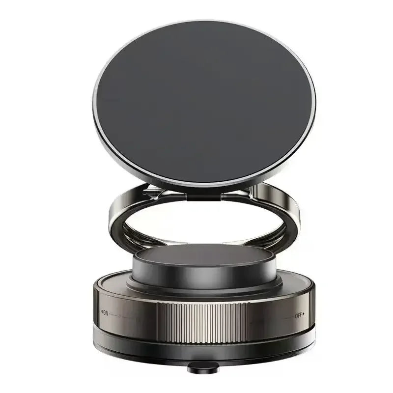 Magnetic Car Phone Holder | 360 Degree Rotating Vacuum Suction Cup Stand alternate view
