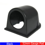 Car 52mm 6-in-1 Gauge Set | Turbo Boost Oil Pressure Water Temp Tachometer Voltmeter 1 close-up view