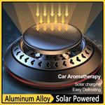 Solar Car Aromatherapy Levitating Rotating Air Freshener | Auto Interior Decoration