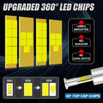 D Series LED Headlight Canbus 6600W 12800000LM Four-Sided Auto Bulbs | Plug and Play alternate view