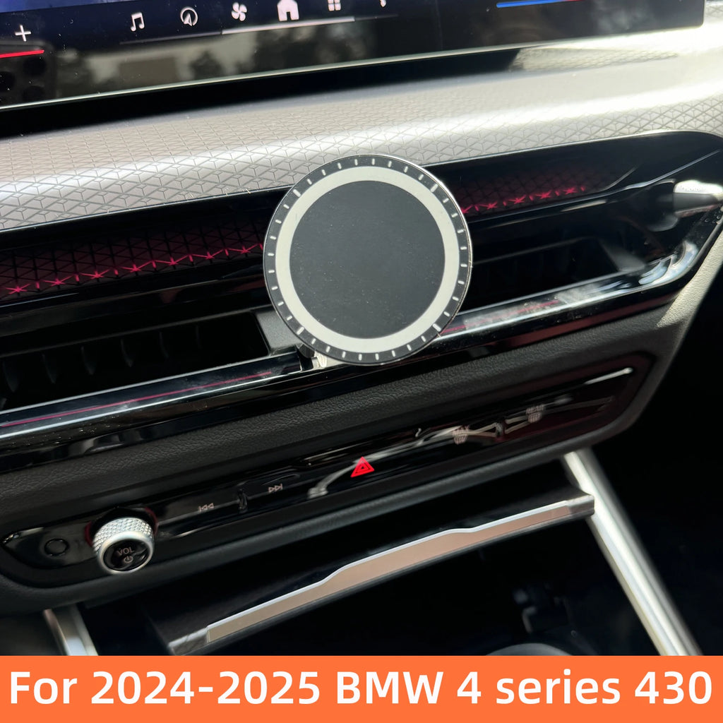 Car Phone Holder For 2024 2025 BMW 4 Series 430i Air Vent Exclusive Base GPS Stand Magne detail view