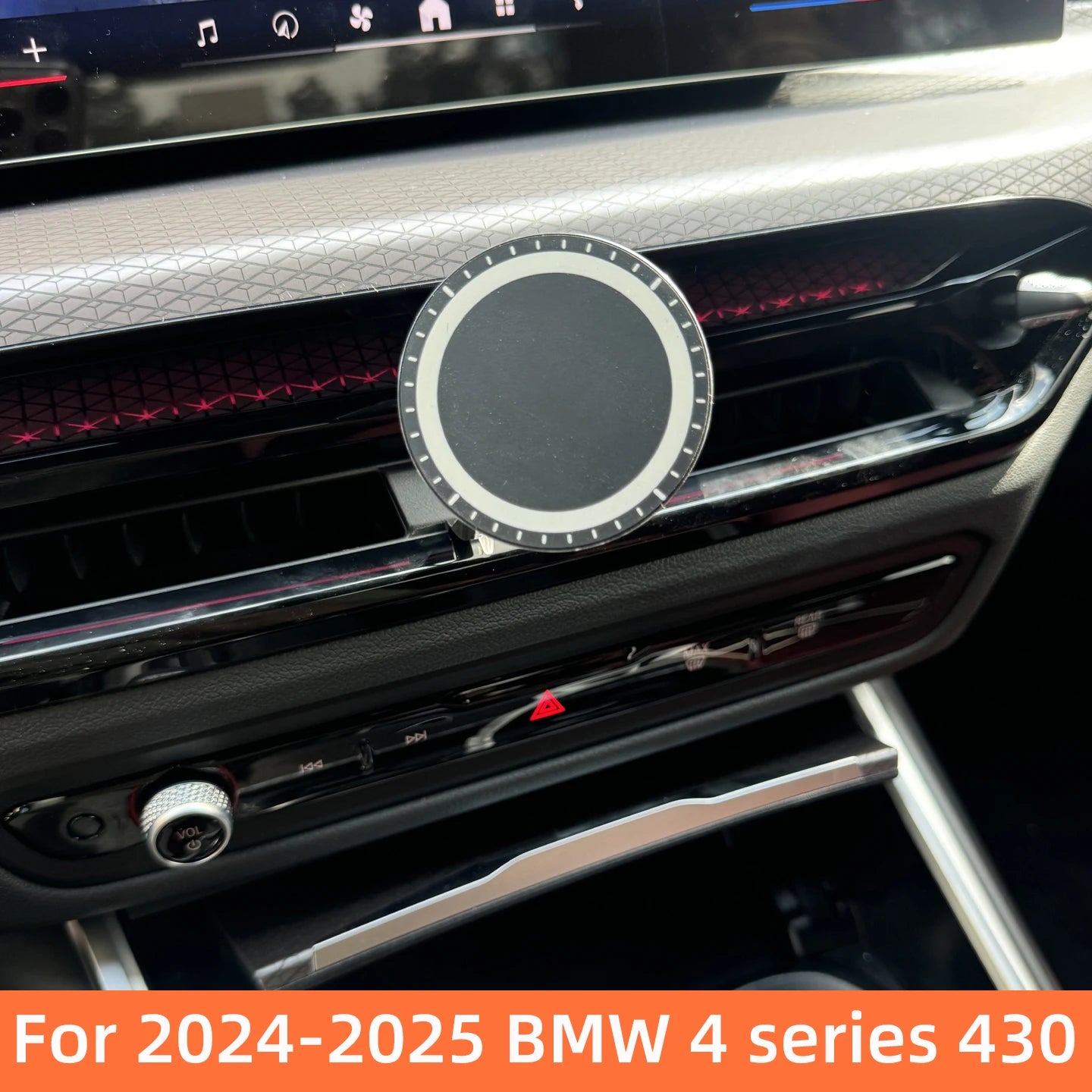 Car Phone Holder For 2024 2025 BMW 4 Series 430i Air Vent Exclusive Base GPS Stand Magne detail view