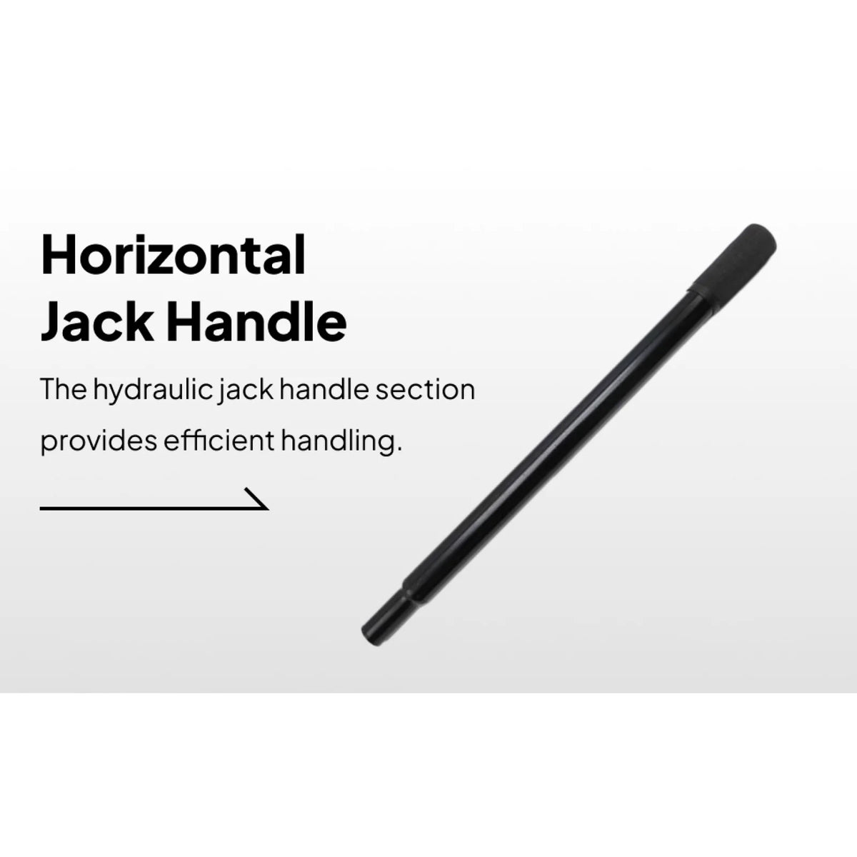 3 Ton Jack Handle Horizontal Jack Stands Portable Auto Repair Tool Strong Bearing C additional angle