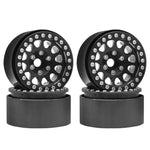 Metal 1.9 Beadlock Wheel Rim Hub for 1/10 RC Crawler D90 close-up view