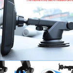 Expansion Bracket Holder | Suction Cup Mount for MP5 Car Radio lifestyle view
