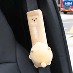 Cute Animal Car Seat Belt Pads Universal Car Seat Shoulder Strap Pad Cushion Cover Car B detail view