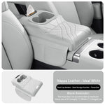 Car Center Console Armrest Cushion Cover For ‌GEELY EX5 EX2 Monjaro Tugella Storage Bag 2 Cup Holder Tissue Boxs Armrest Pad