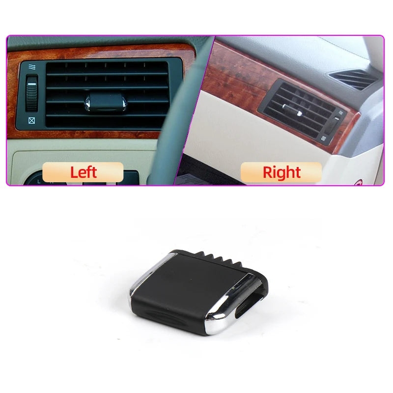  Car Front Dashboard Air Conditioning Outlet AC Vent Grille Slide Tab Clip For Toyota Crown 2005-2009 55660-30400