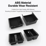 Heenvn For Tesla Model Y Juniper 2025 2026 Model YL Car Center Console Armrest Double-layer Storage Box Water Cup Mat Organizer