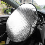Foldable Silver Aluminum Foil Car Windshield Sunshade Anti-UV