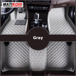 MATIKOHI Custom Car Floor Mats For Citroen C5 2th 3th Auto Carpets Foot Coche Accessorie