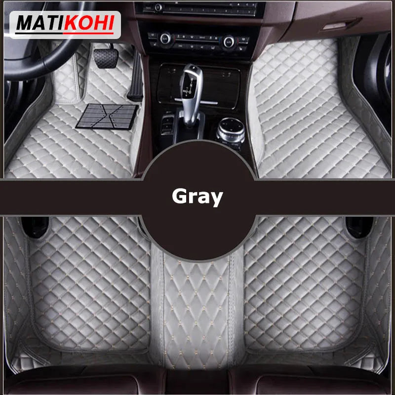 MATIKOHI Custom Car Floor Mats For Citroen C5 2th 3th Auto Carpets Foot Coche Accessorie