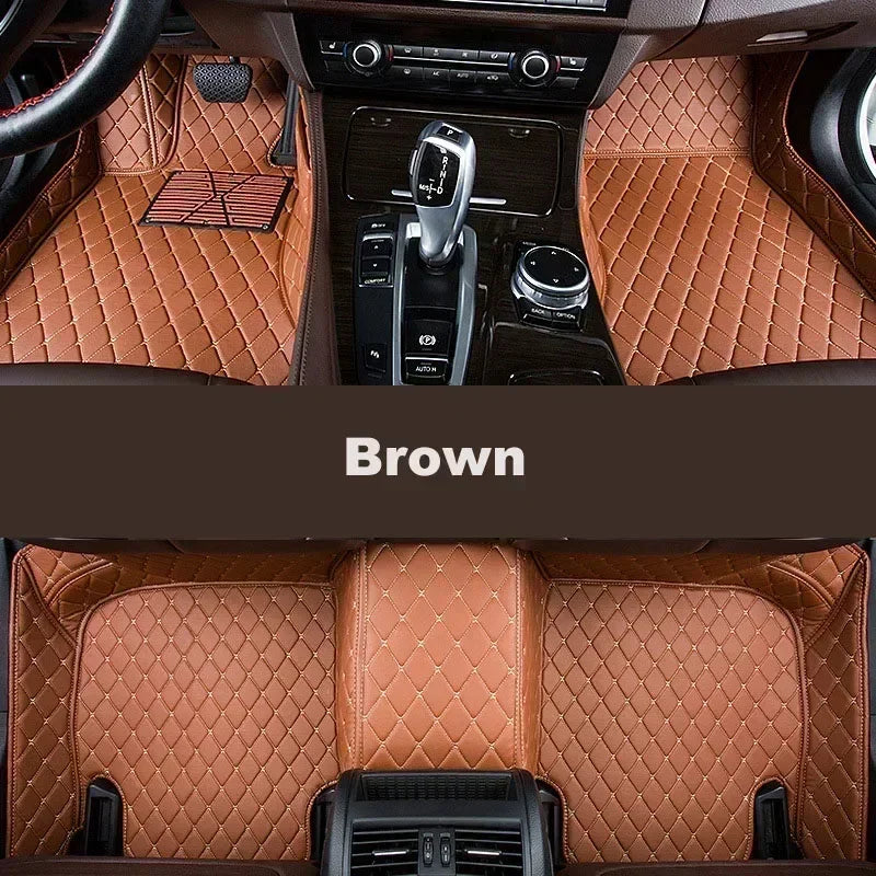 1 set Car Floor Mats For SsangYong Tivoli 2015-2017 Year Upgraded Version Foot pad Accessories Carpetscustomizedcustomized