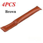 Leather Car Seat Gap Filler Organizer 4PCS