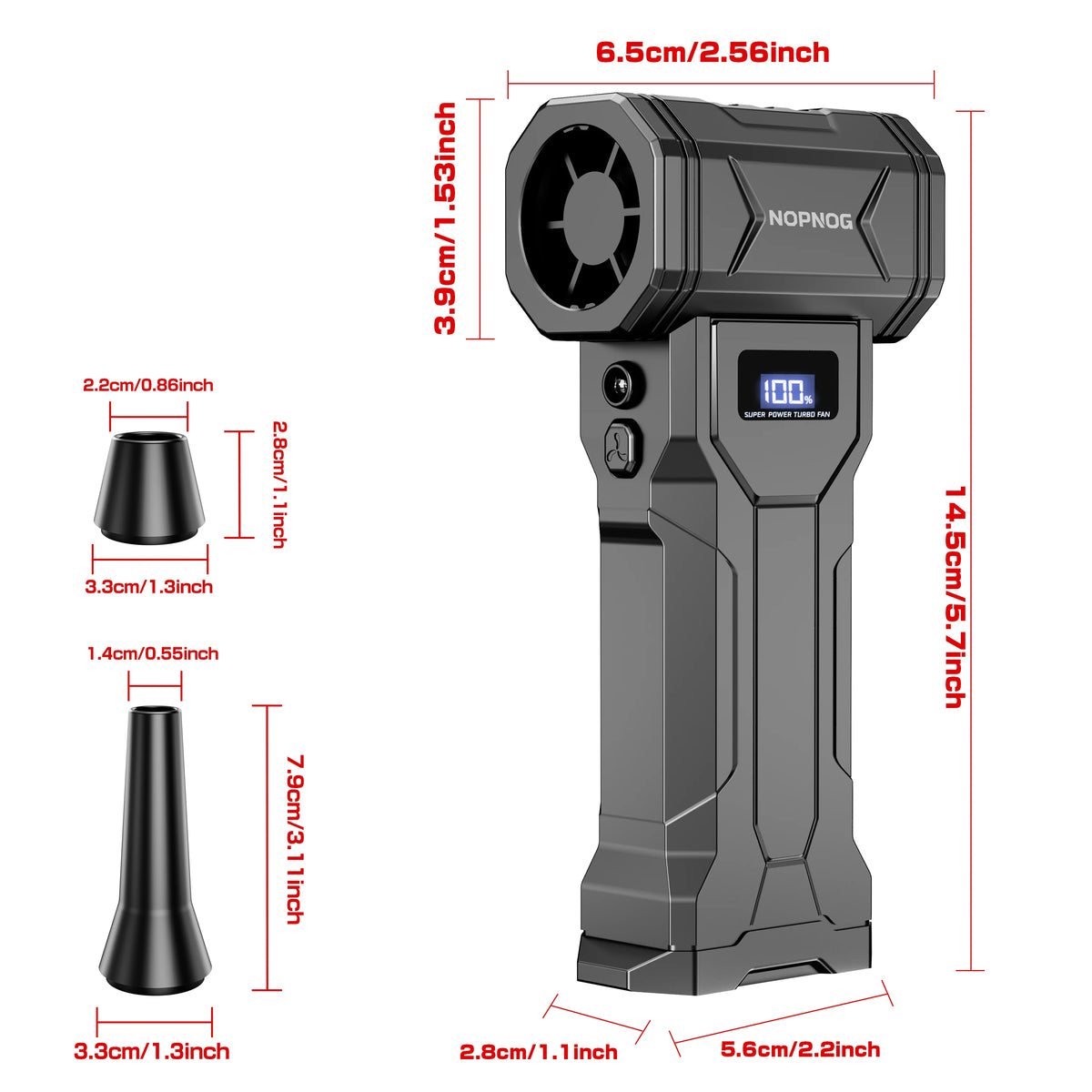 Blower Car Vacuum Cleaner Turbo Fan Violent Jet Fan Cleaning Blowing Tools Auto Dus additional angle