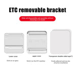Car Toll Pass Holder Adhesive Sticky ETC Bracket Adhesive Removable Easy Installation alternate view