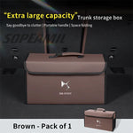 DS Automobiles Trunk Storage & Organizer Box | Premium Leather Finish for DS3 to DS9 close-up view
