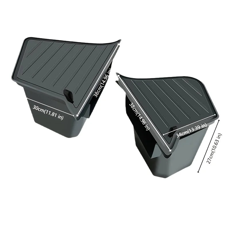 Tesla Model Y 2025 Juniper Left and Right Rear Trunk Storage Box | Lid Partition Or additional angle