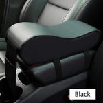 Ergonomic Soft Artificial Leather Car Armrest Pad Automotive Interior Center Console Box Protective Seat Cover with Curve Shape