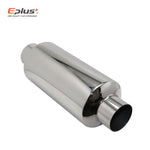 EPLUS Universal Car Exhaust Muffler Middle Pipe | High-Quality Stainless Steel close-up view