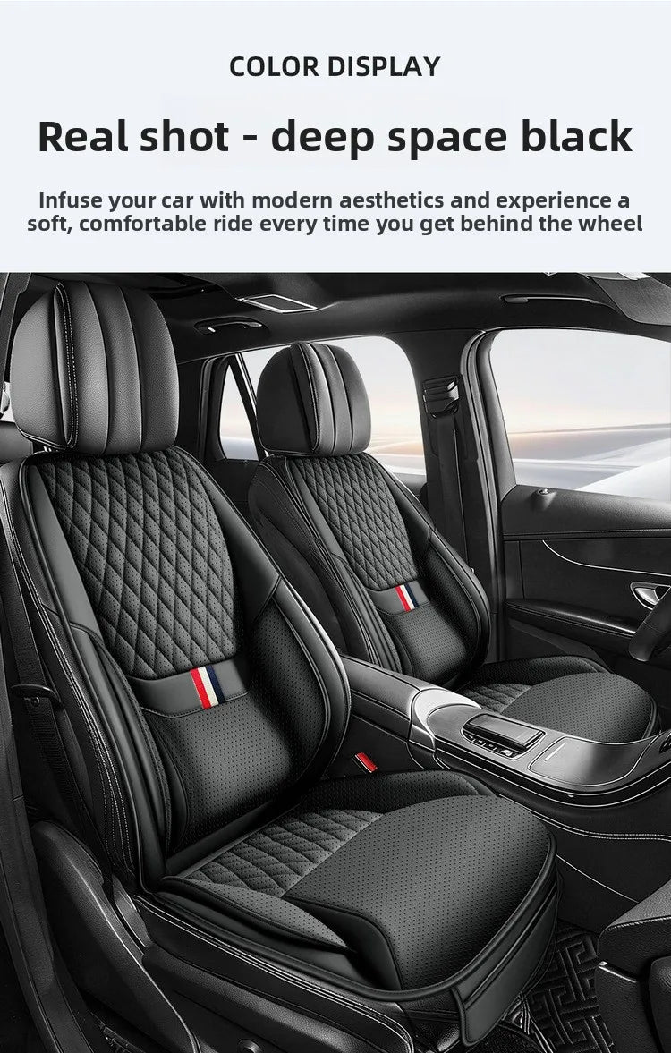 Universal Ergonomic Car Seat Cover Built-in 6cm Lumbar Support and Leg Bolster Breath alternate view