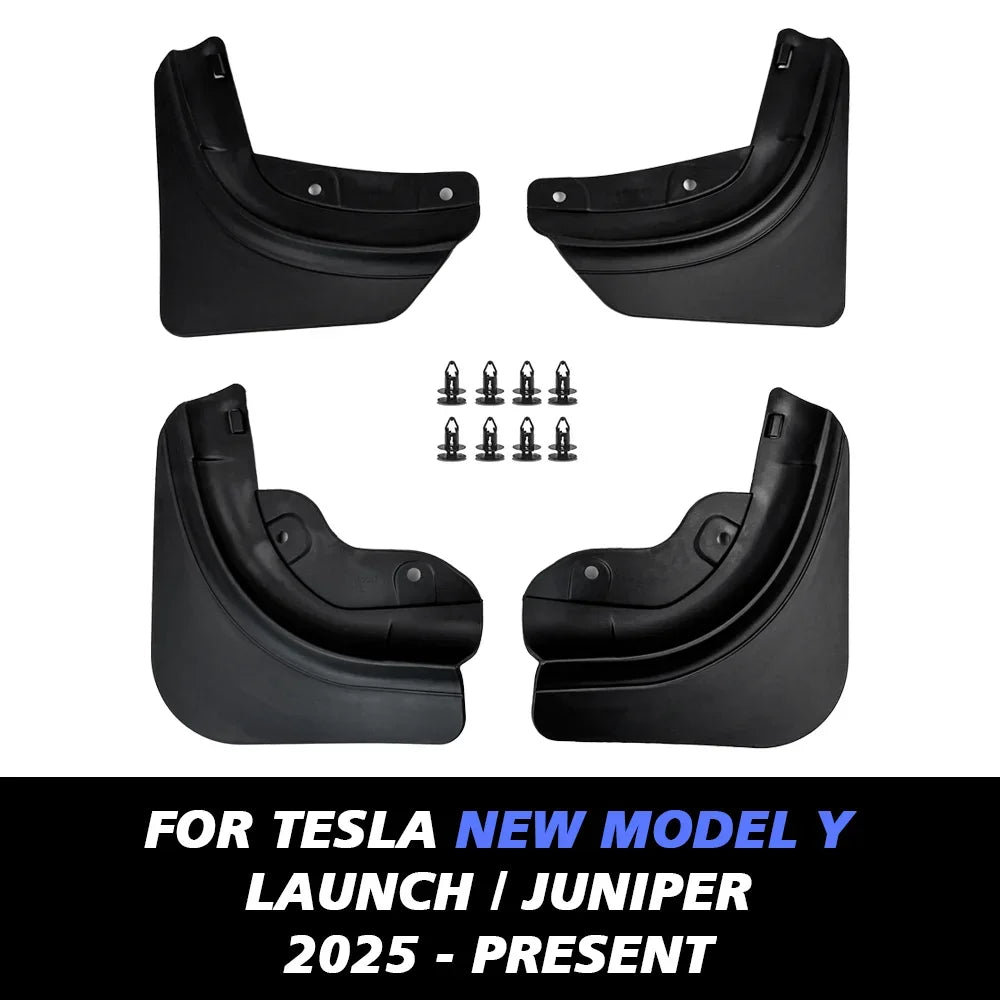 Mud Flaps For Tesla New Model Y 2025 Launch Juniper No Drilling/Tape Splash Guards Fende detail view